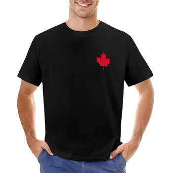 Канада | Футболка с кленовым листом, одежда из аниме, блузка оверсайз, спортивные фанаты, мужские однотонные футболки